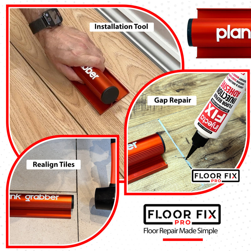 Last inn bildet i gallerivisningen, Plank Grabber™ Mallet Pack - Floor Fix Pro Flooring Tools