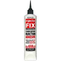 Injectafix Easy Squeeze adhesive tube for loose tiles and hollow floors