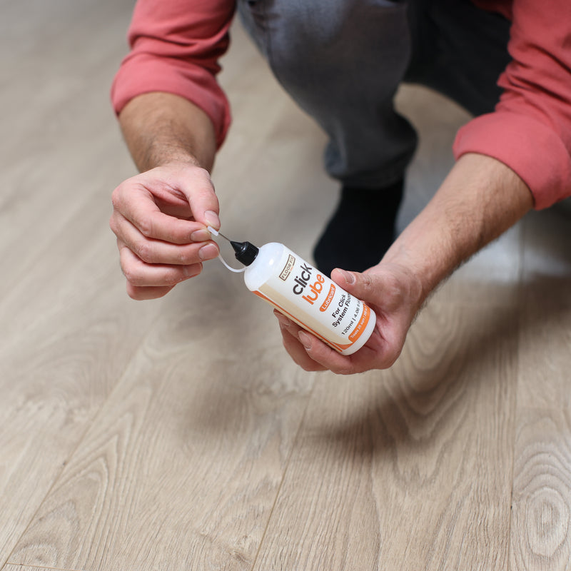 Load image into Gallery viewer, Click Lube - Lubricant for Squeaky Click System Floors
