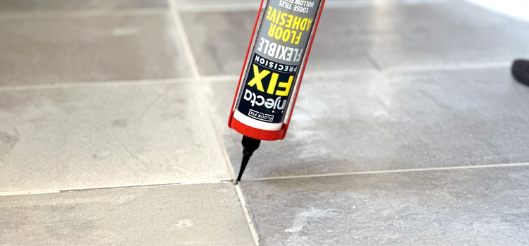 Loose Tile Repair  + Hollow Floors