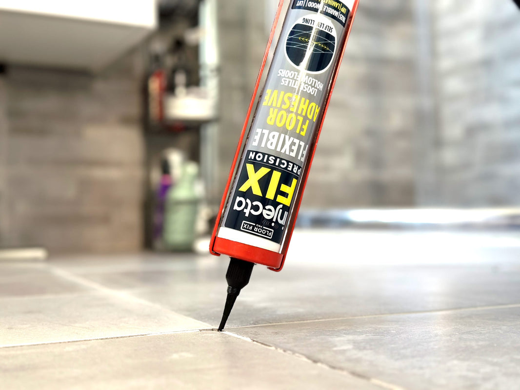 Fix a floor with Injectafix Precision -300ml | Fix for Loose Tiles