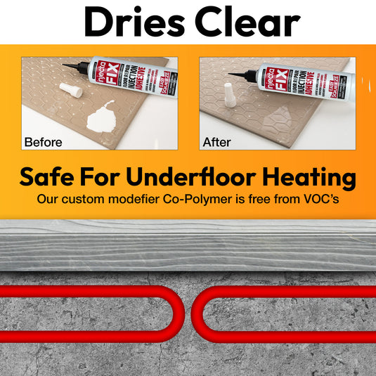 Injectafix Easy Squeeze 300ml Extra Strength Bonding Adhesive with Easy Squeeze System - Floor Fix Pro Flooring Adhesives