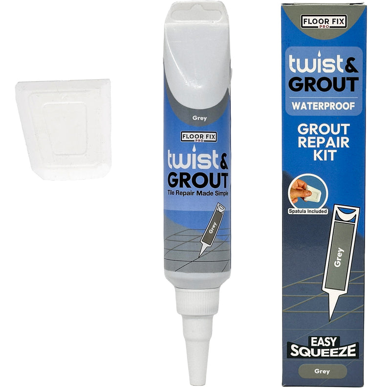 Indlæs billede i Gallery Viewer, Twist &amp; Grout  - Tile Grout Repair Kit - Floor Fix Pro Loose Tile &amp; Hollow Floor Adhesive
