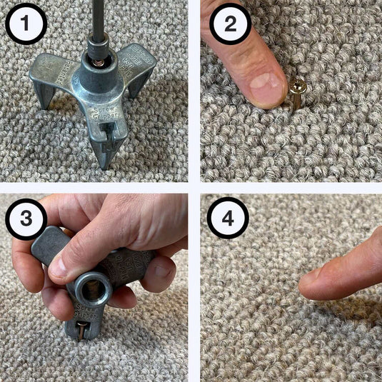 Stop Squeak Repair Kit für Treppen und Teppichböden