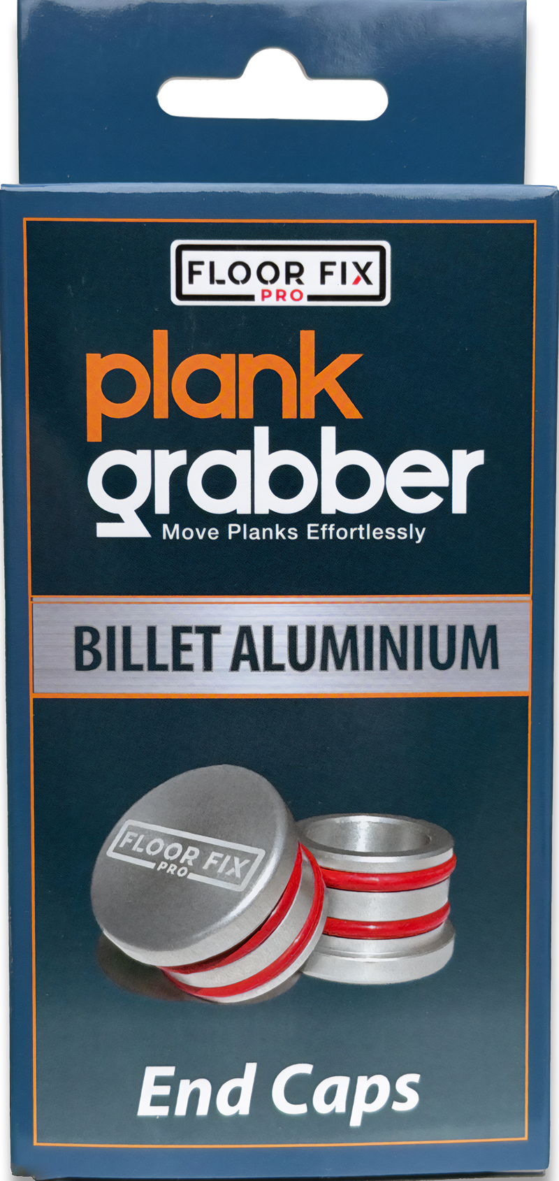 Indlæs billede i Gallery Viewer, Plank Grabber™ Premium Billet Aluminium End Caps — Pack of 2 - Floor Fix Pro 
