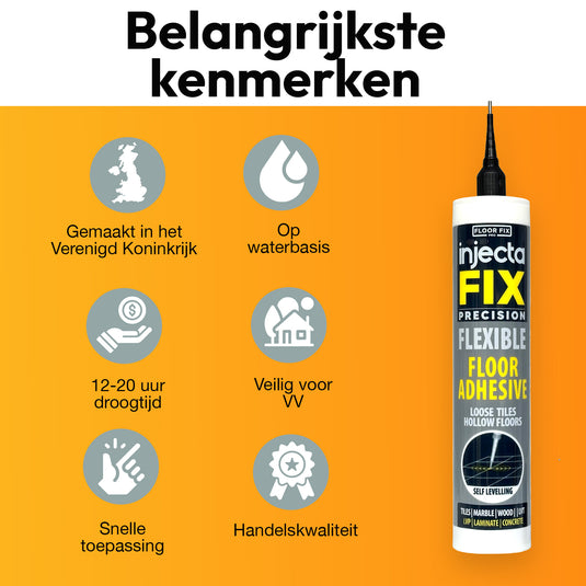 Injectafix Precision 300ml injection adhesive, a powerful solution for fixing floors with precision and durability