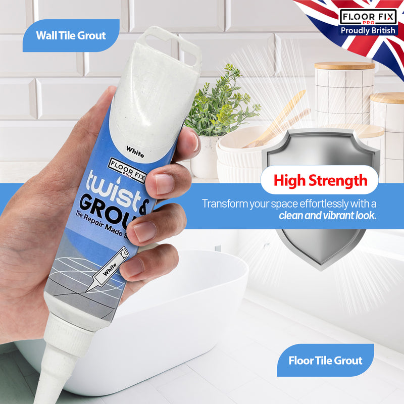 Load image into Gallery viewer, Twist &amp; Grout - Tile Grout Revive And Restore Kit - Floor Fix Pro Loose Tile &amp; Hollow Floor Adhesive
