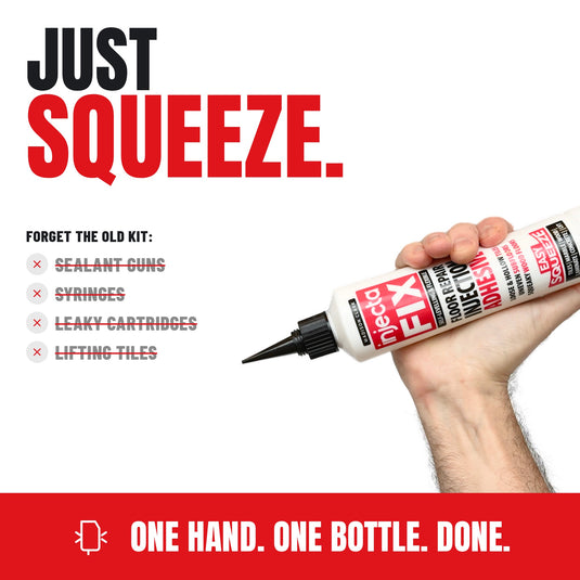 Injectafix Easy Squeeze 300 ml ekstra sterkt festelim med Easy Squeeze-system