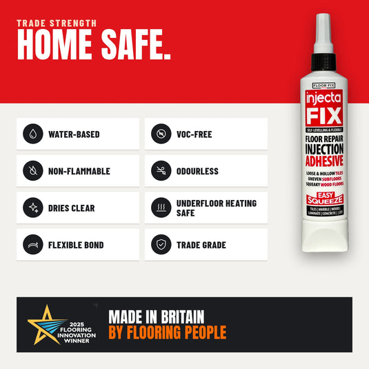 Injectafix Easy Squeeze 300 ml ekstra sterkt festelim med Easy Squeeze-system