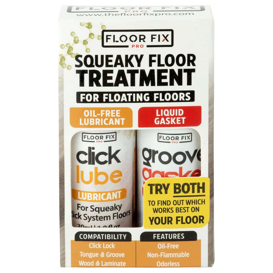 Squeaky Click System Floor Repair