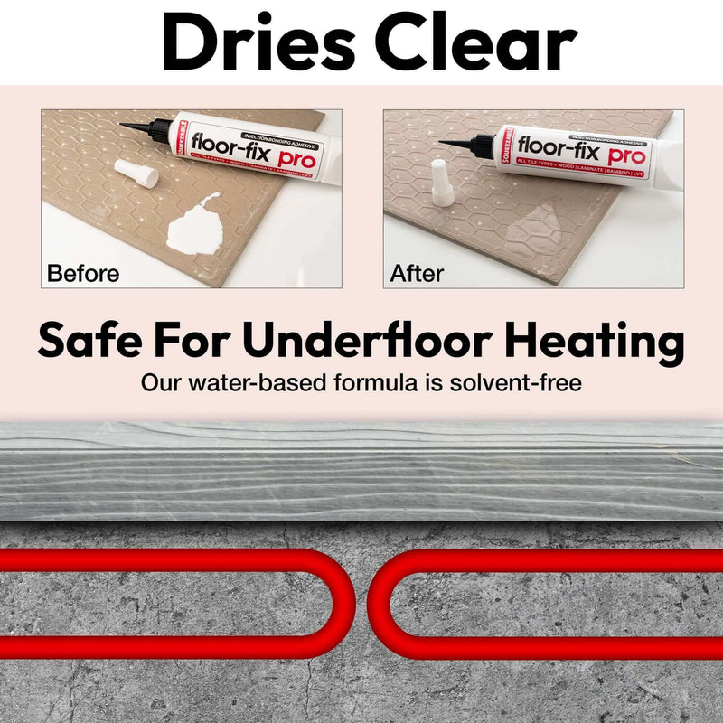 Laden Sie das Bild in Galerie -Viewer, How to use Foor-Fix Pro on a floor with underfloor heating
